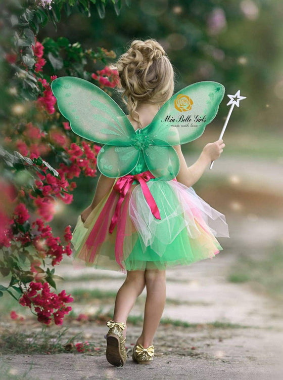 Girls Neverland Fairy Tutu Dress - Magnolia BabyCostume