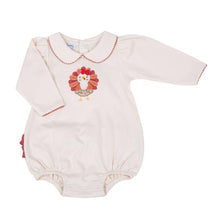  Giving Thanks Combo Collared Long Sleeve Girl Bubble - Magnolia BabyBubble