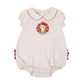 Giving Thanks Combo Collared Short Sleeve Girl Bubble - Magnolia BabyBubble