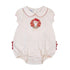 Giving Thanks Combo Collared Short Sleeve Girl Bubble - Magnolia BabyBubble