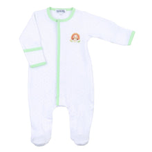  Giving Thanks Embroidered Footie - Magnolia BabyFootie