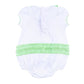 Giving Thanks Embroidered Ruffle Short Sleeve Bubble - Magnolia BabyBubble