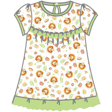  Giving Thanks Printed Ruffle S/S Toddler Dress - Magnolia BabyDress