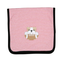  Go Dawgs! Applique Burp Cloth - Magnolia BabyBurp Cloth