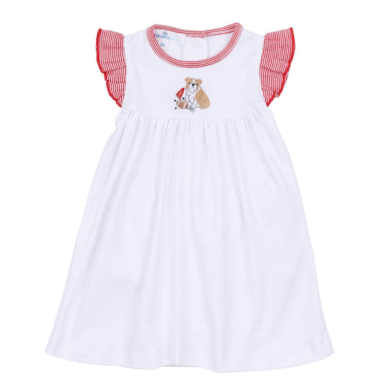 Go Dawgs! Embroidered Dress - Magnolia BabyDress