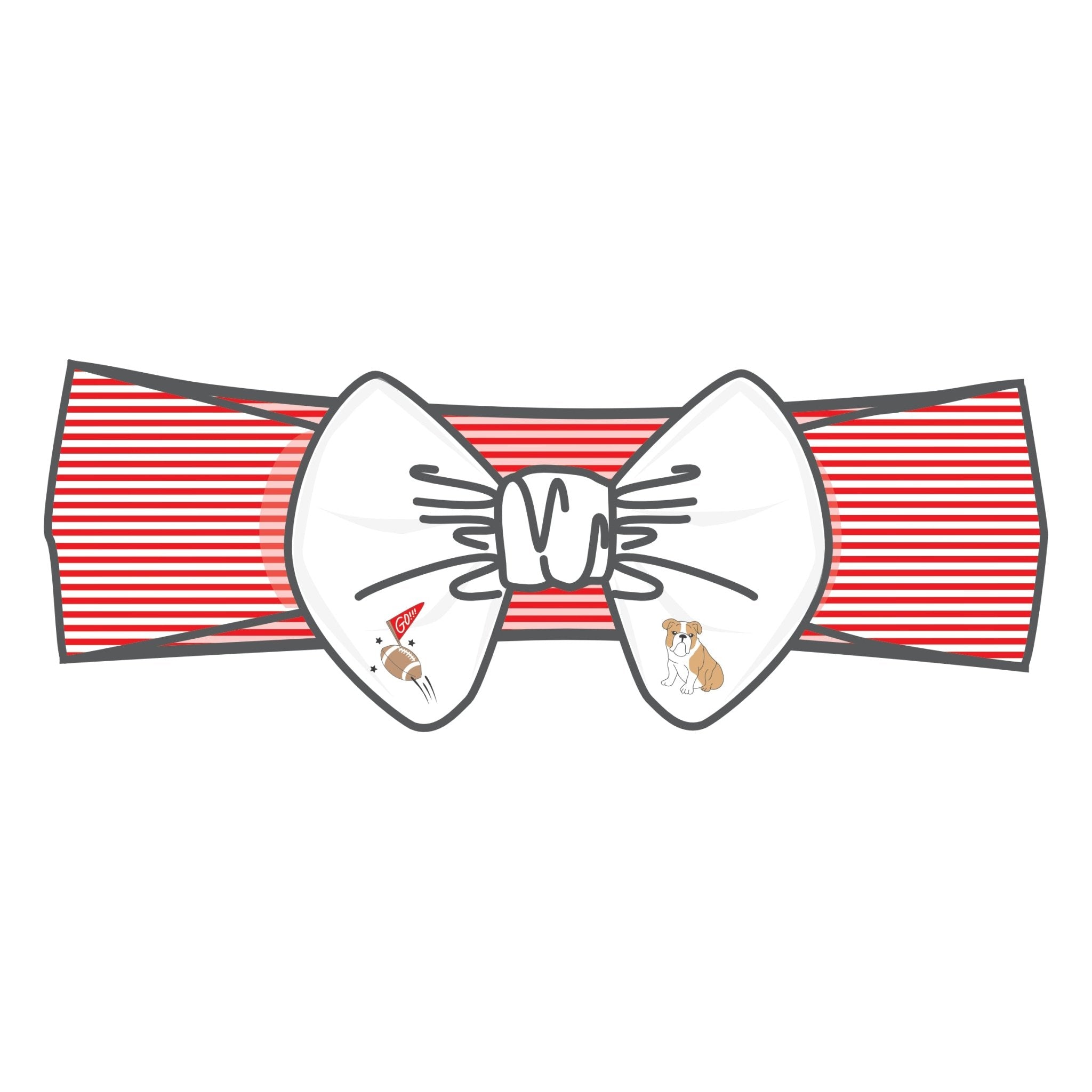 Go Dawgs! Embroidered Headband - Magnolia BabyHeadband