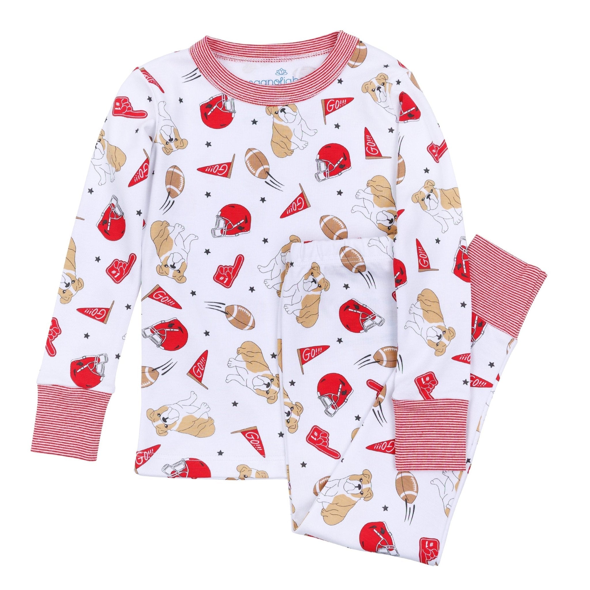 Go Dawgs! Long Pajamas - Magnolia BabyLong Pajamas