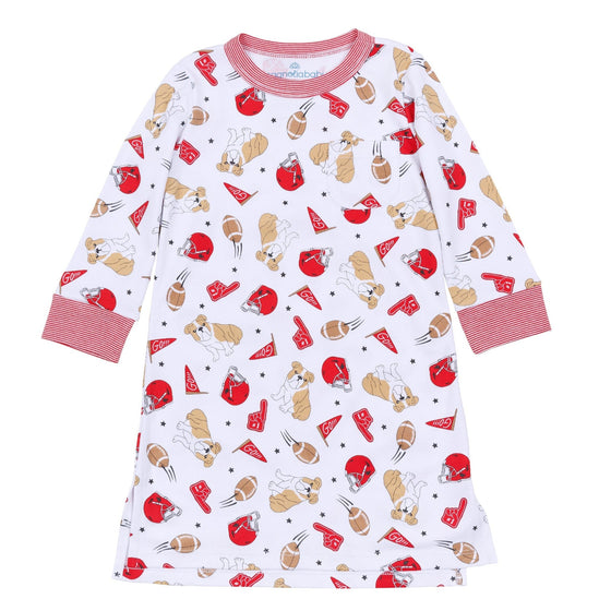 Go Dawgs! Long Sleeve Nightdress - Magnolia BabyNightdress