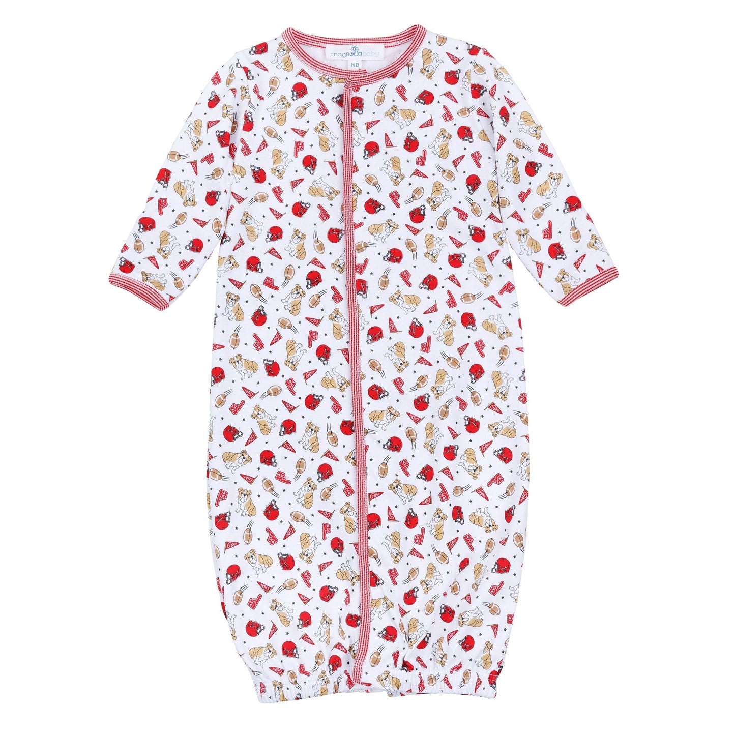 Go Dawgs! Print Converter - Magnolia BabyConverter Gown