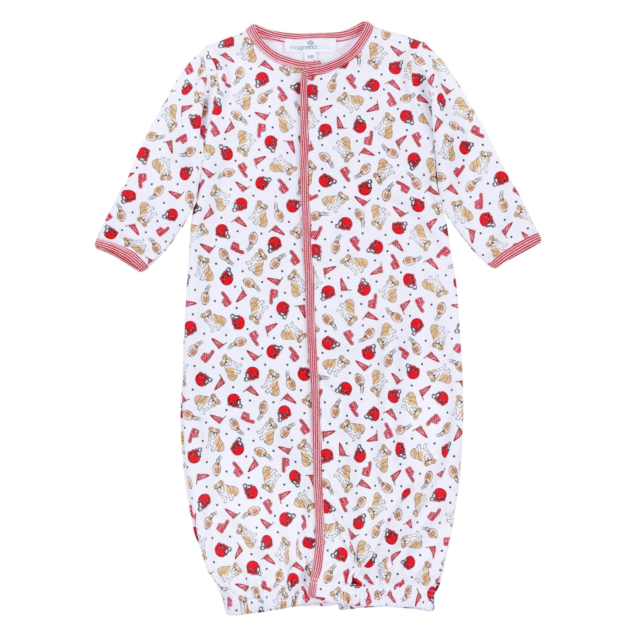 Go Dawgs! Print Converter - Magnolia BabyConverter Gown