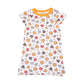 Gobble, Gobble Cookies Girl's Short Sleeve Nightdress - Magnolia BabyNightdress