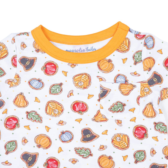 Gobble, Gobble Cookies Girl's Short Sleeve Nightdress - Magnolia BabyNightdress