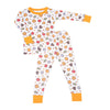 Gobble, Gobble Cookies Long Pajamas - Magnolia BabyLong Pajamas