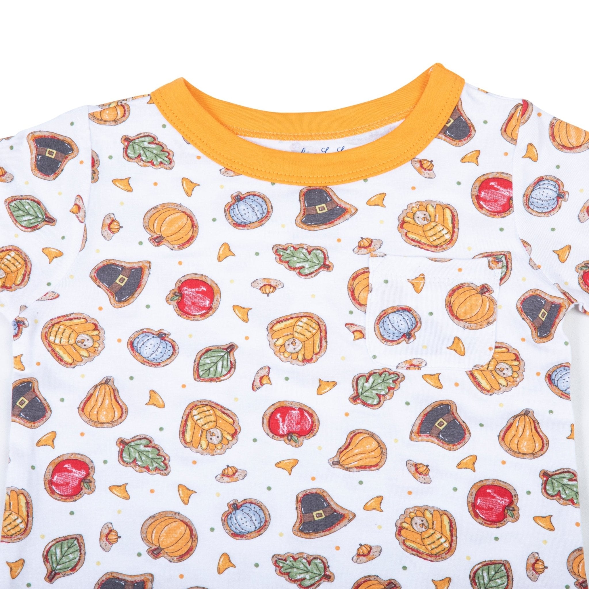 Gobble, Gobble Cookies Long Sleeve Nightdress - Magnolia BabyNightdress
