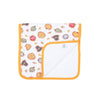Gobble, Gobble Cookies Print Burp Cloth - Magnolia BabyBurp Cloth