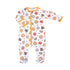 Gobble, Gobble Cookies Print Footie - Magnolia BabyFootie
