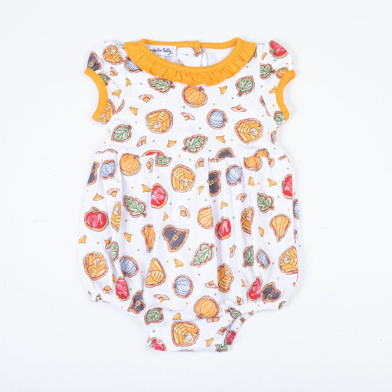 Gobble, Gobble Cookies Print Girl Bubble - Magnolia BabyBubble