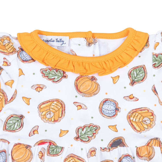 Gobble, Gobble Cookies Print Girl Bubble - Magnolia BabyBubble