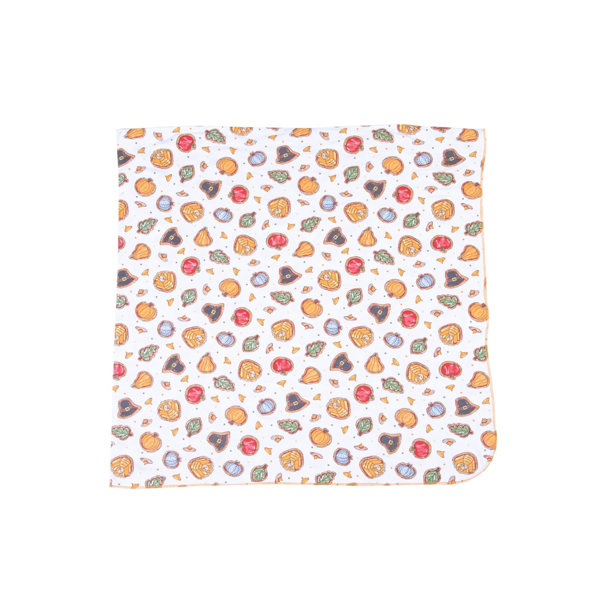 Gobble, Gobble Cookies Print Swaddle Blanket - Magnolia BabySwaddle Blanket