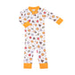 Gobble, Gobble Cookies Zip Pajamas - Magnolia BabyZipper Pajamas