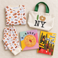 Going to Grandma's Hot Bagels gift set flatlay