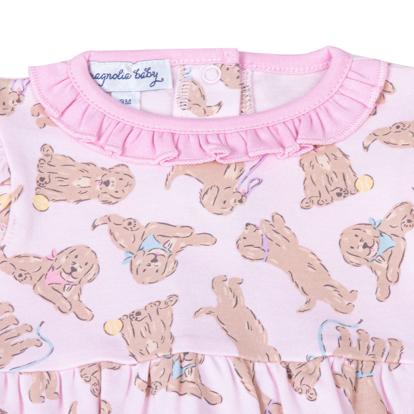 Golden Pup Bubble - Pink - Magnolia BabyBubble