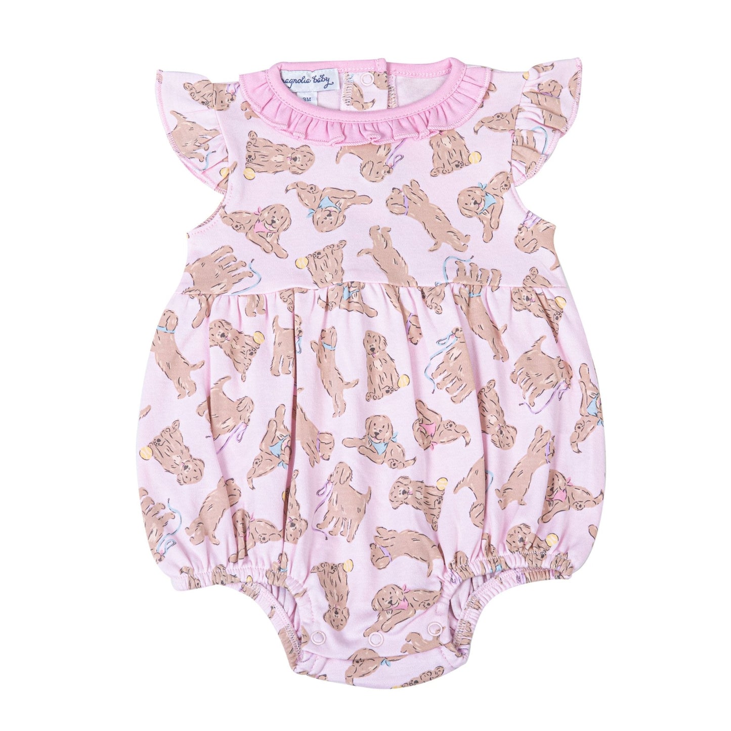 Golden Pup Bubble - Pink - Magnolia BabyBubble