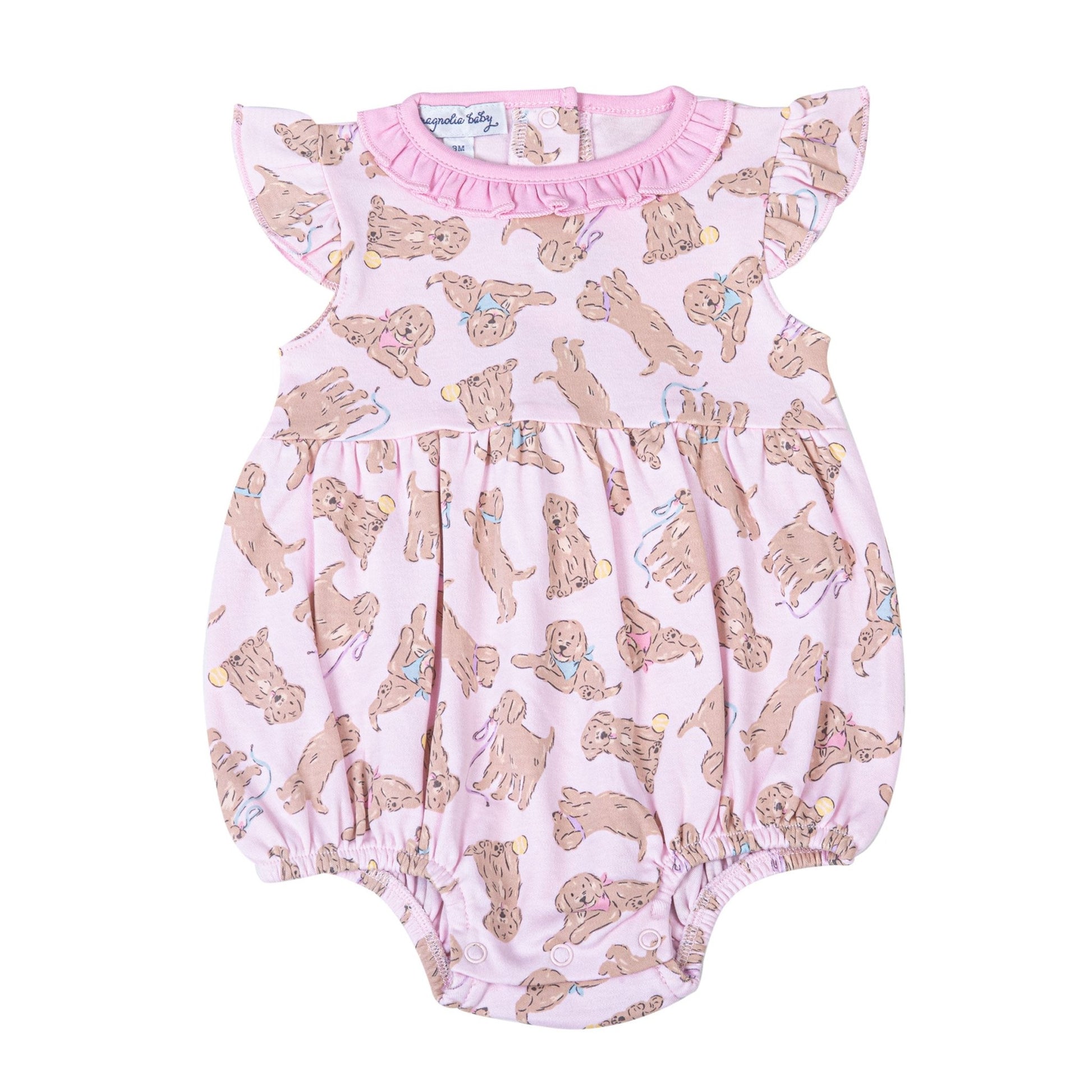 Golden Pup Bubble - Pink - Magnolia BabyBubble
