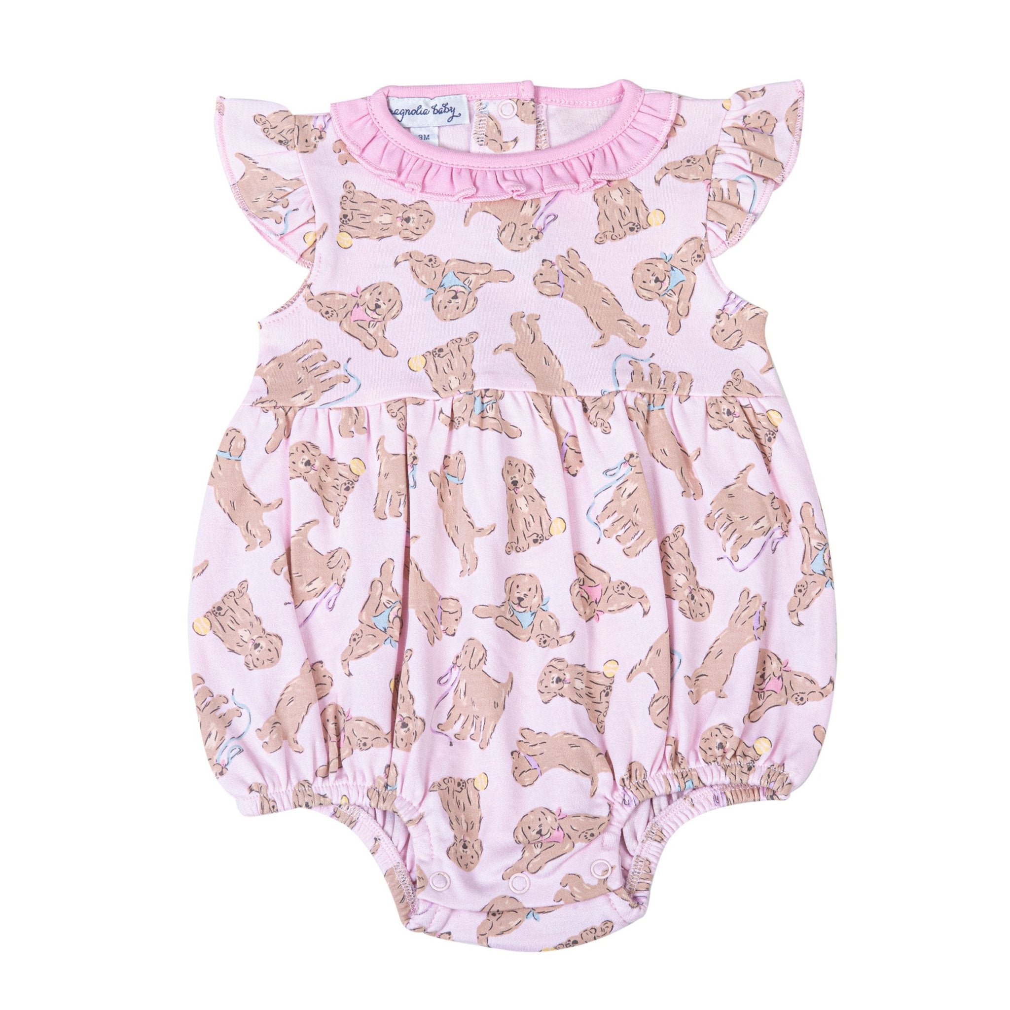 Golden Pup Bubble - Pink - Magnolia BabyBubble