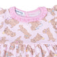 Golden Pup Dress - Pink - Magnolia BabyDress