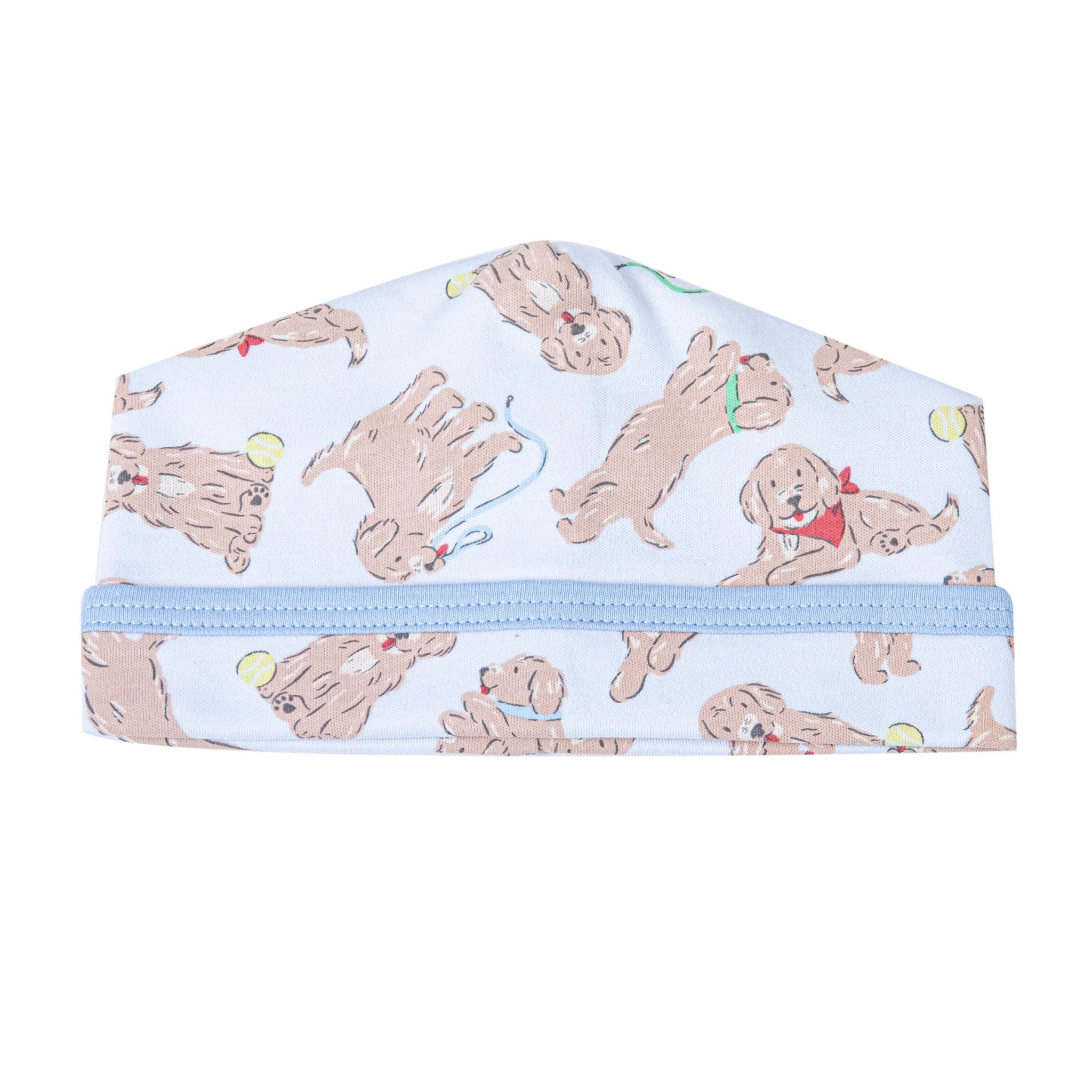 Golden Pup Hat - Light Blue - Magnolia BabyHat