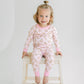 Golden Pup Long Pajamas - Pink - Magnolia BabyLong Pajamas