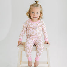  Golden Pup Long Pajamas - Pink - Magnolia BabyLong Pajamas