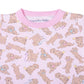 Golden Pup Long Pajamas - Pink - Magnolia BabyLong Pajamas