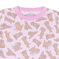 Golden Pup Short Pajamas - Pink - Magnolia BabyShort Pajamas