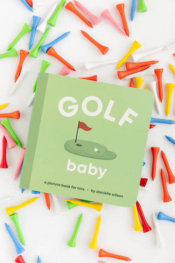 Golf Baby Board Book - Magnolia BabyBook