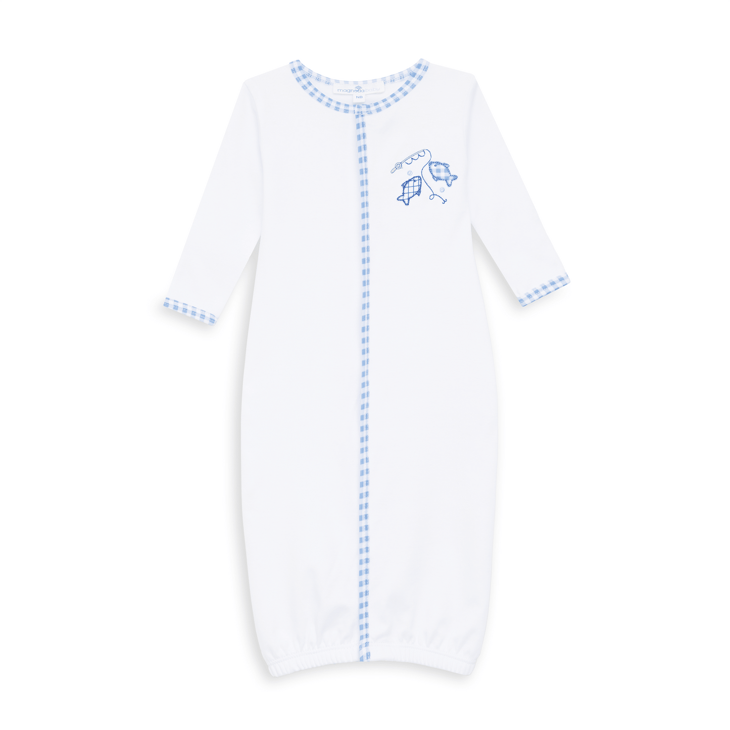 Gone Fishing Applique Converter - Magnolia BabyConverter Gown