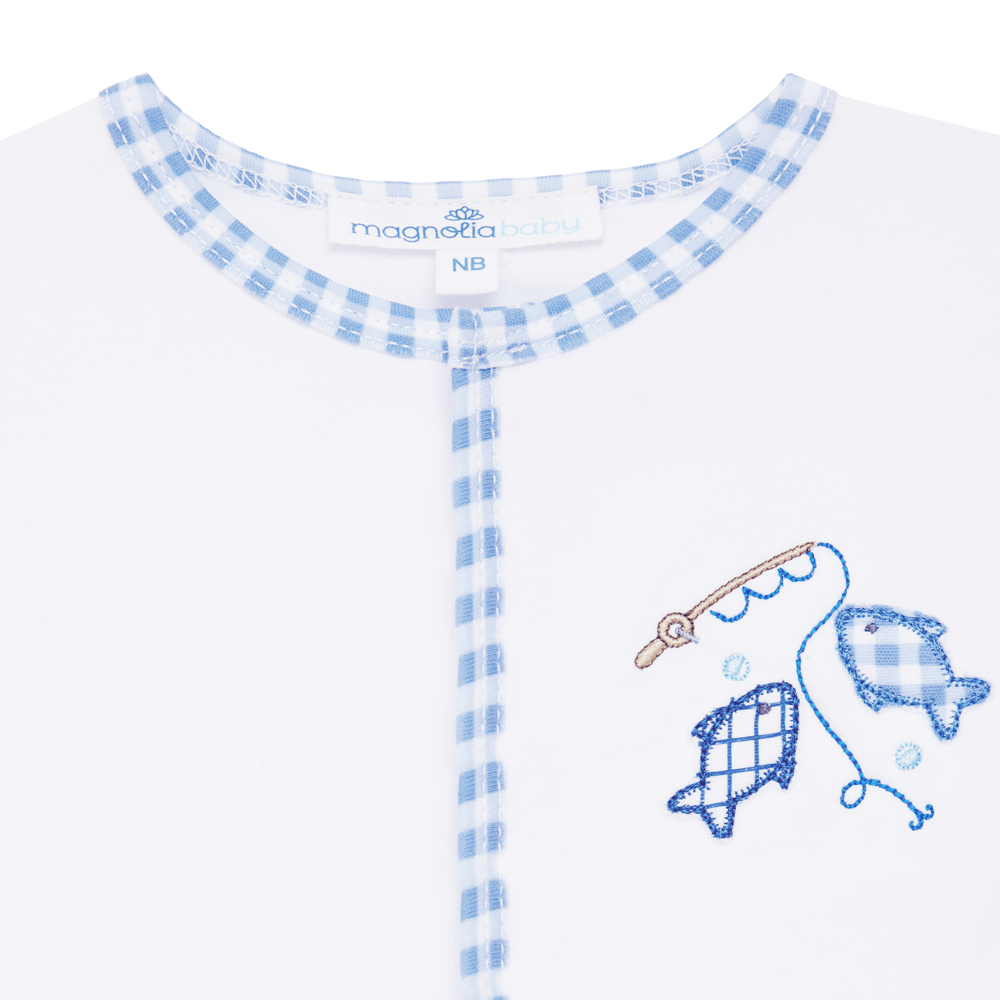 Gone Fishing Applique Converter - Magnolia BabyConverter Gown