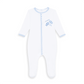 Gone Fishing Applique Footie - Magnolia BabyFootie