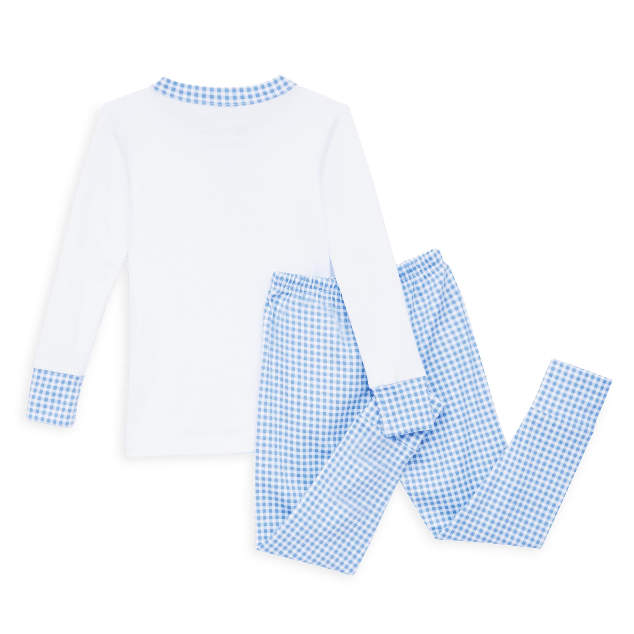 Gone Fishing Applique Long Pajamas - Magnolia BabyLong Pajamas