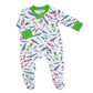 Good Catch! Zip Footie - Magnolia BabyFootie
