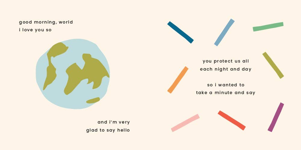 Good Morning, World, I Love You So - Magnolia BabyBook