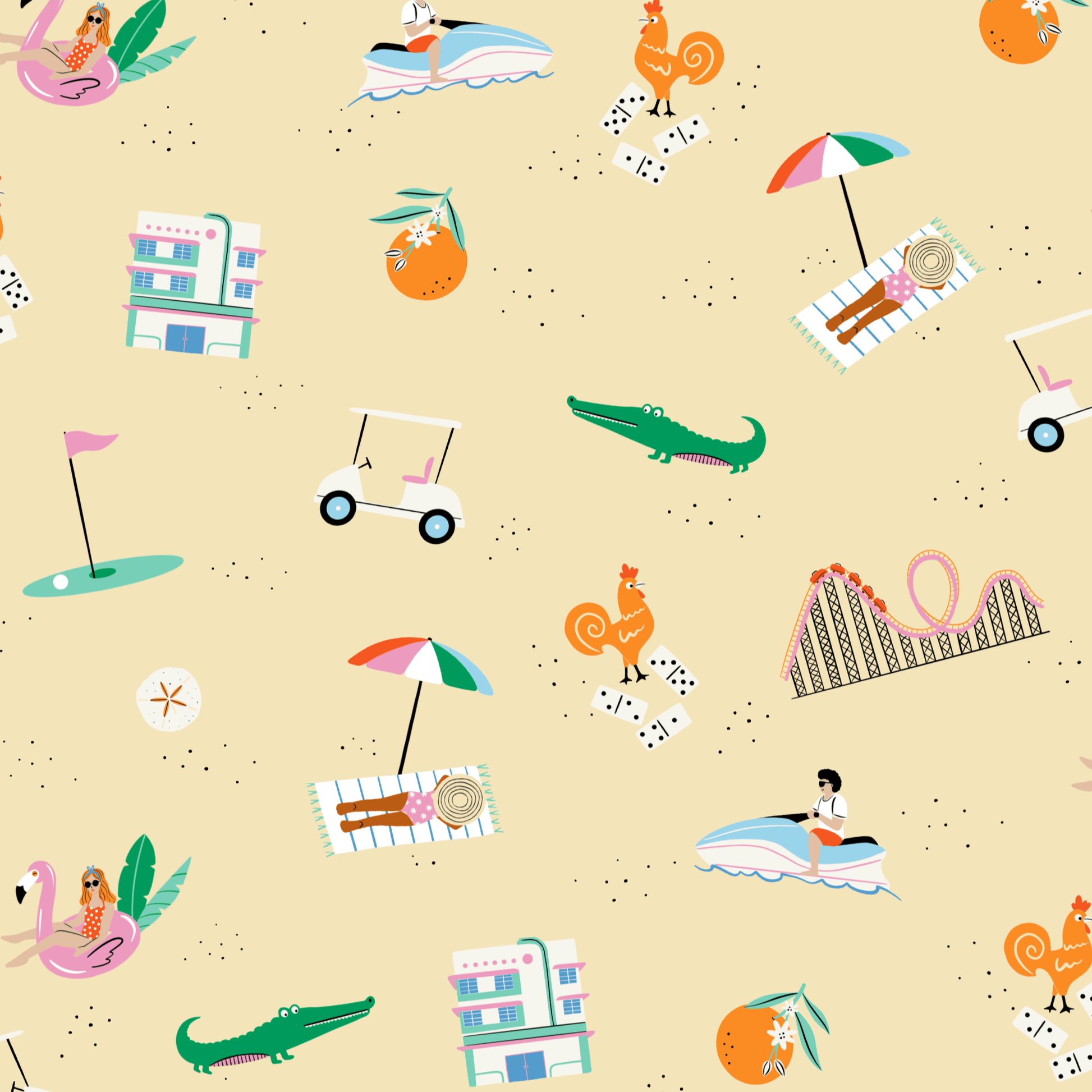 Goodnight, Florida Short Pajamas 🍊 - Magnolia BabyShort Pajamas