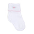 Magnolia Baby_Grace Hand-Embroidered Socks - White Pink_1