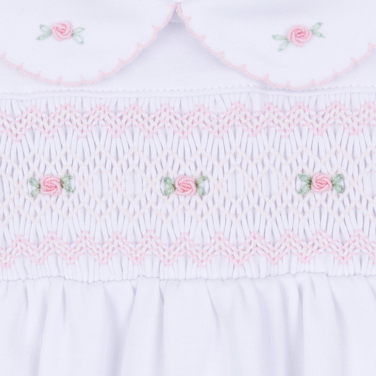 Magnolia Baby_Grace Smocked Short Sleeve Bubble_3