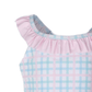 Grand Lagoon Pastel Plaid One Piece Swimsuit UPF50 - Magnolia BabySwimsuit