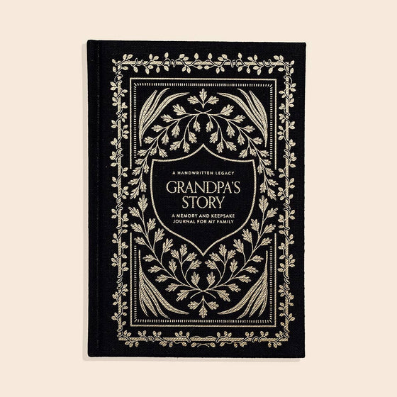 Grandpa's Story: A Memory and Keepsake Journal for My Family - Magnolia BabyBook