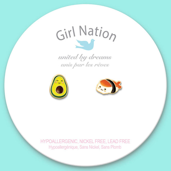 Guac & Roll Pierced Earrings - Magnolia BabyEarrings