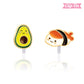 Guac & Roll Sushi Clip - On Earrings - Magnolia BabyEarrings