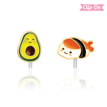 Guac & Roll Sushi Clip - On Earrings - Magnolia BabyEarrings